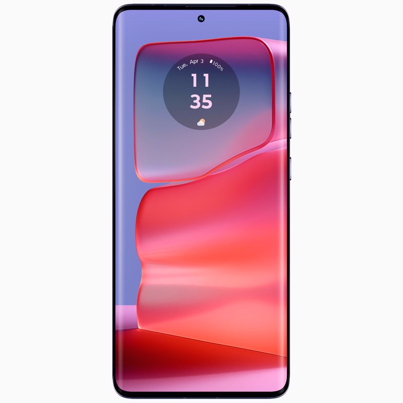 Motorola Edge 50 Pro DUAL SIM 512GB ROM + 12GB RAM (GSM Only | No CDMA) Factory Unlocked 5G Smartphone (Luxe Lavender) - International Version