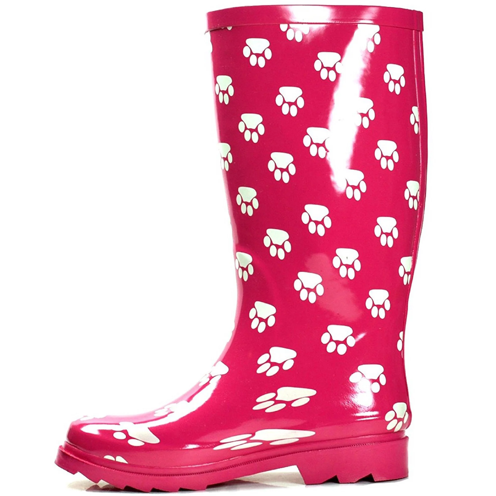 Tanleewa Waterproof Women Rain Boots Nonslip Adjustable Garden Boots Rubber Shoe Size 10 Adult Female