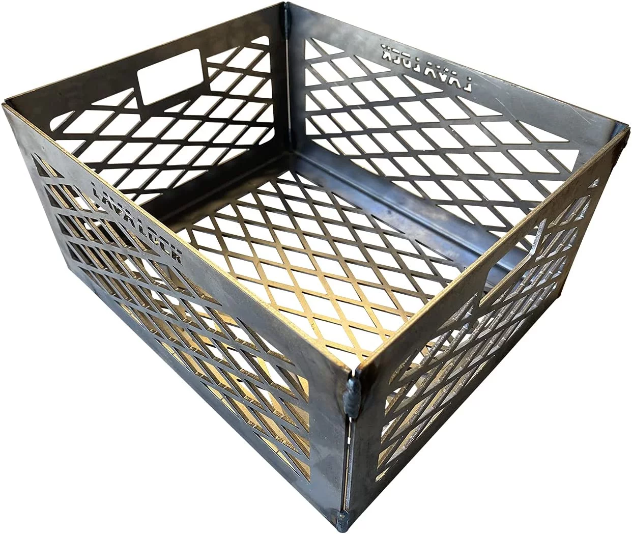 BBQ Charcoal Basket 12 x 10 x 6 inch Vertical Horizontal or UDS Smoker Coal Firebox