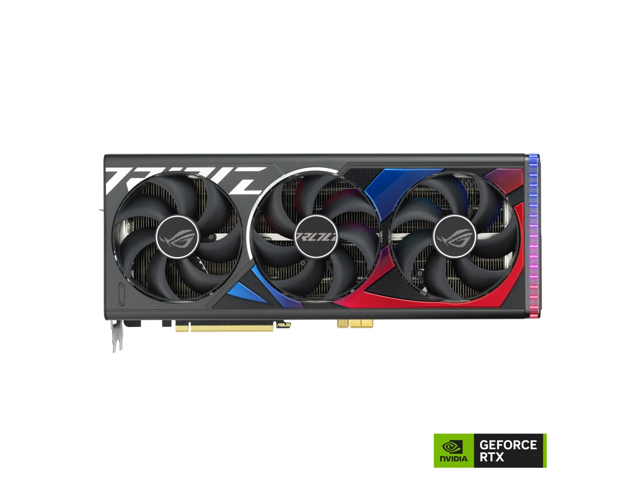 ASUS ROG Strix GeForce RTX 4090 BTF OC Edition Gaming Graphics Card (PCIe 4.0, Exclusive to ASUS BTF ATX Motherboards, GC-HPWR Gold Finger, Hidden-Connector Design) ROG-STRIX-RTX4090-O24G-BTF-GAMING