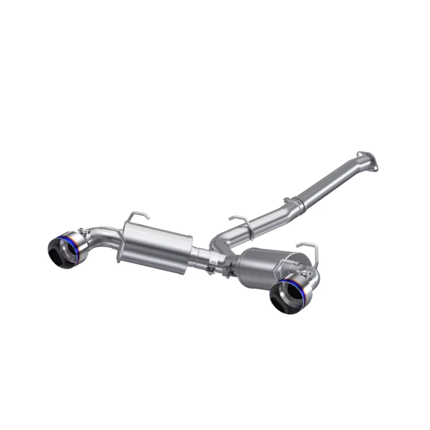 MBRP 13-16 Subaru BRZ 2.0L/ 2.4L 3in Dual Split Rear Cat Back w/Burnt End Tips- T304 Fits select: 2013-2016 TOYOTA SCION FR-S, 2017-2020 TOYOTA 86