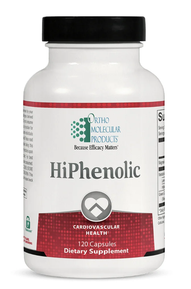 HiPhenolic (120 capsules) by Ortho Molecular Products 120ct