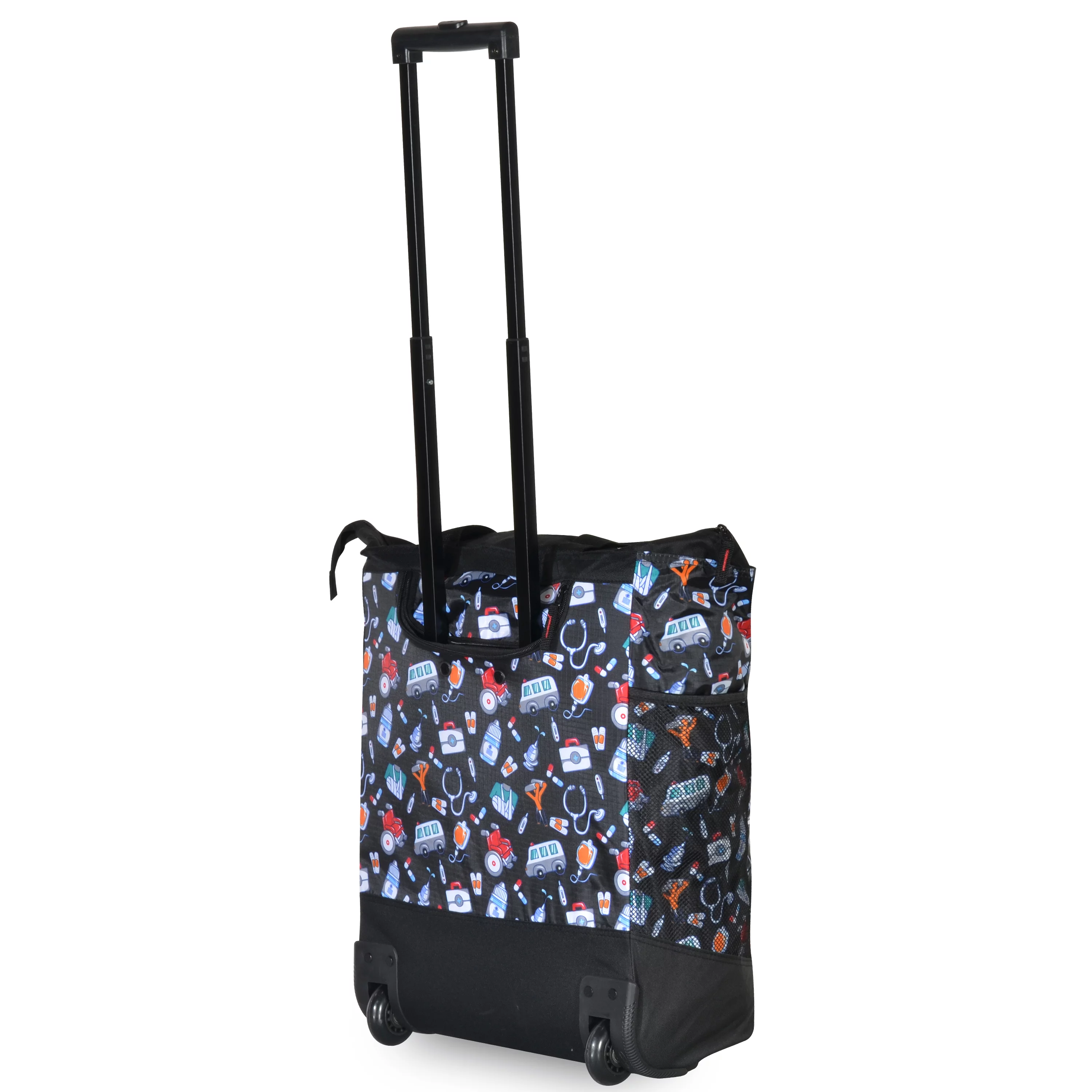 Olympia USA Lifesaver Rolling Shopper Tote