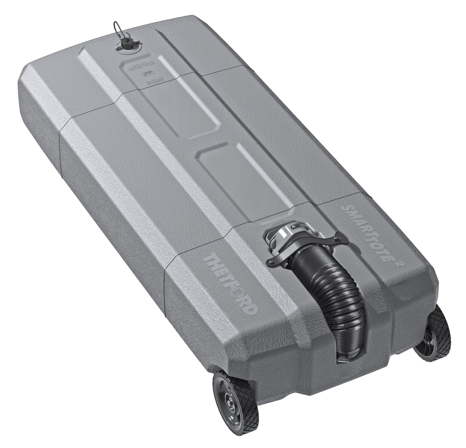 SmartTote2 Portable RV Waste Tote Tank / 2 Wheels / 35-Gallon Capacity -Thetford 40503