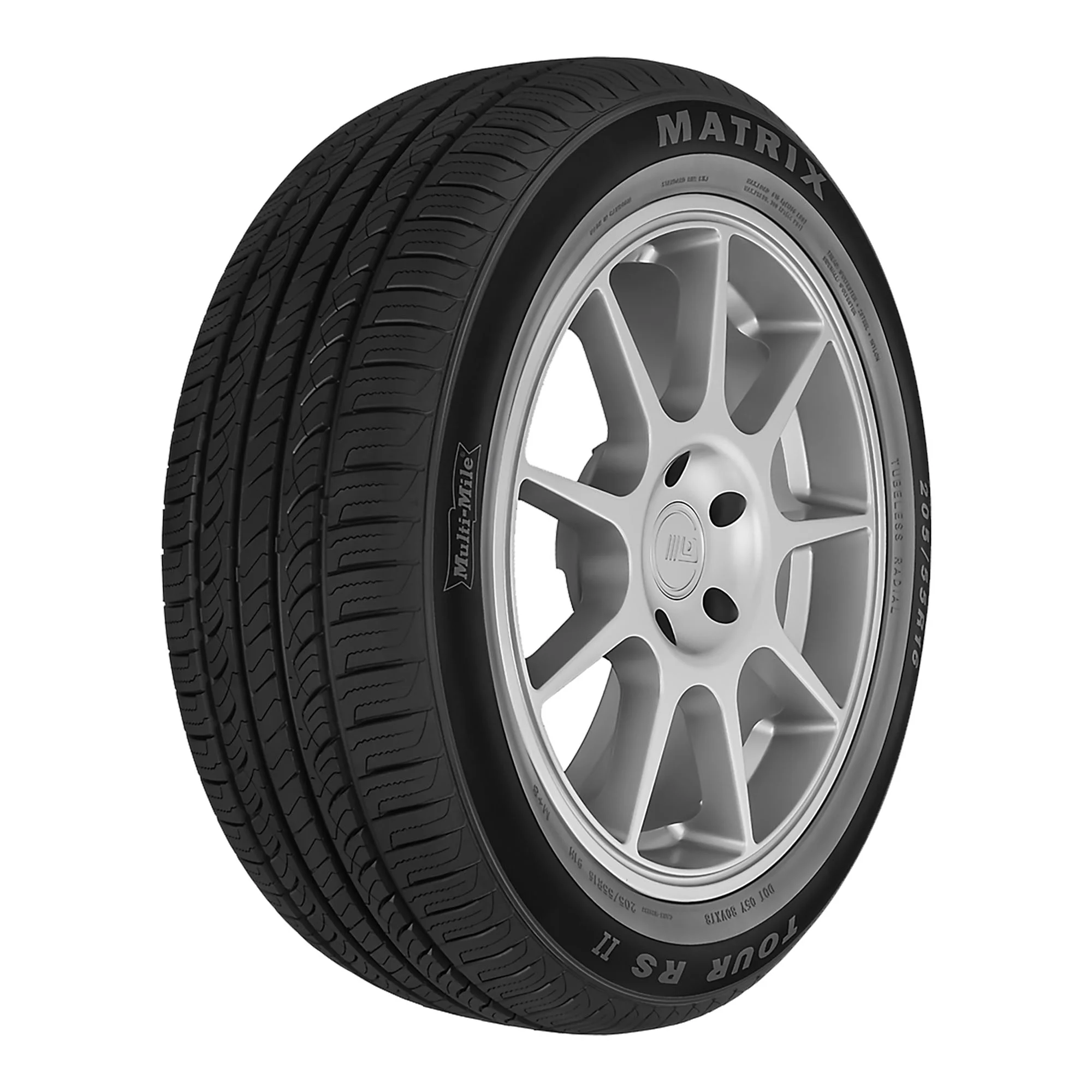 Multi-Mile Matrix Tour RS II All Season 225/45R18 95W XL Passenger Tire