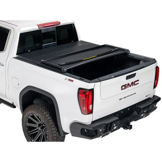Gator by RealTruck ETX Soft Tri-Fold Truck Bed Tonneau Cover | 59104 | Compatible with 2004 - 2006, 2007 Classic Chevy/GMC Silverado/Sierra 5' 8