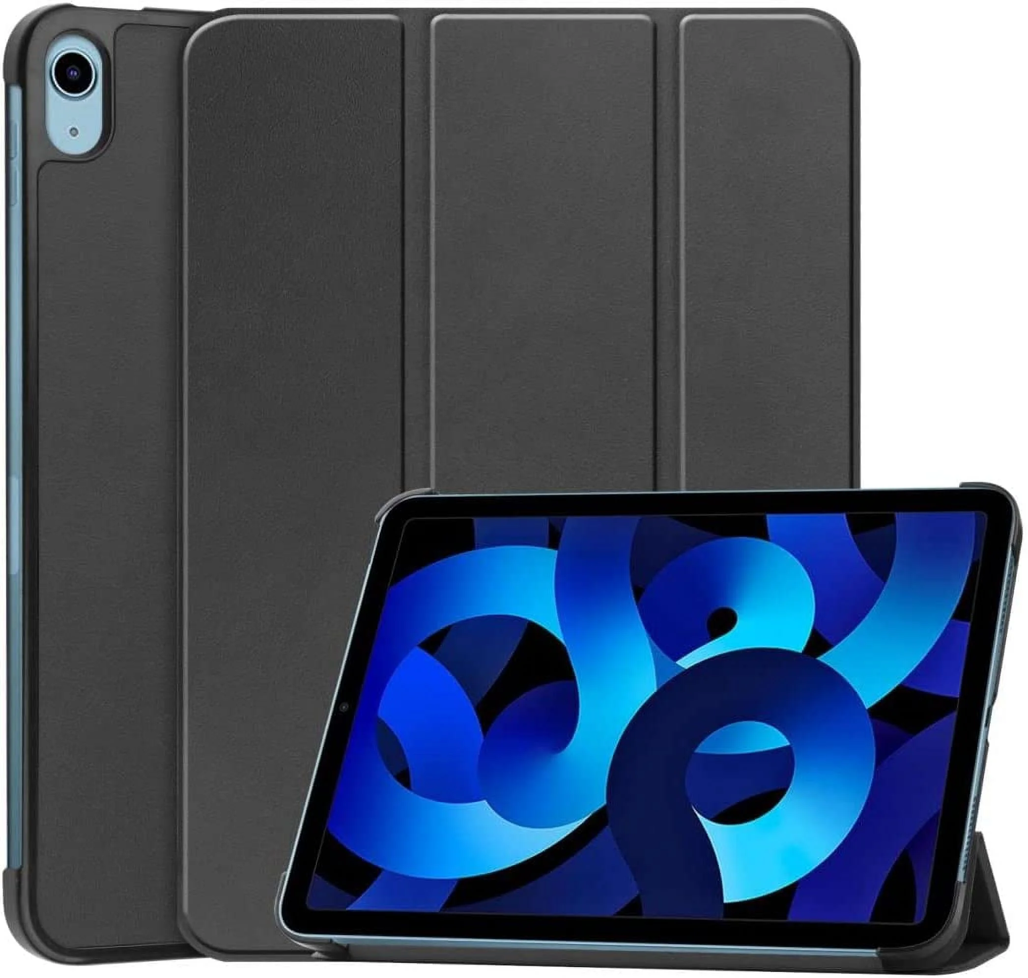 zukof iPad 10 Smart Stand Case with Magnetic Closure, Auto sleep/wake Slim Protective Cover for iPad 10th Generation (2022 Release) 10.9 Inch(Black)