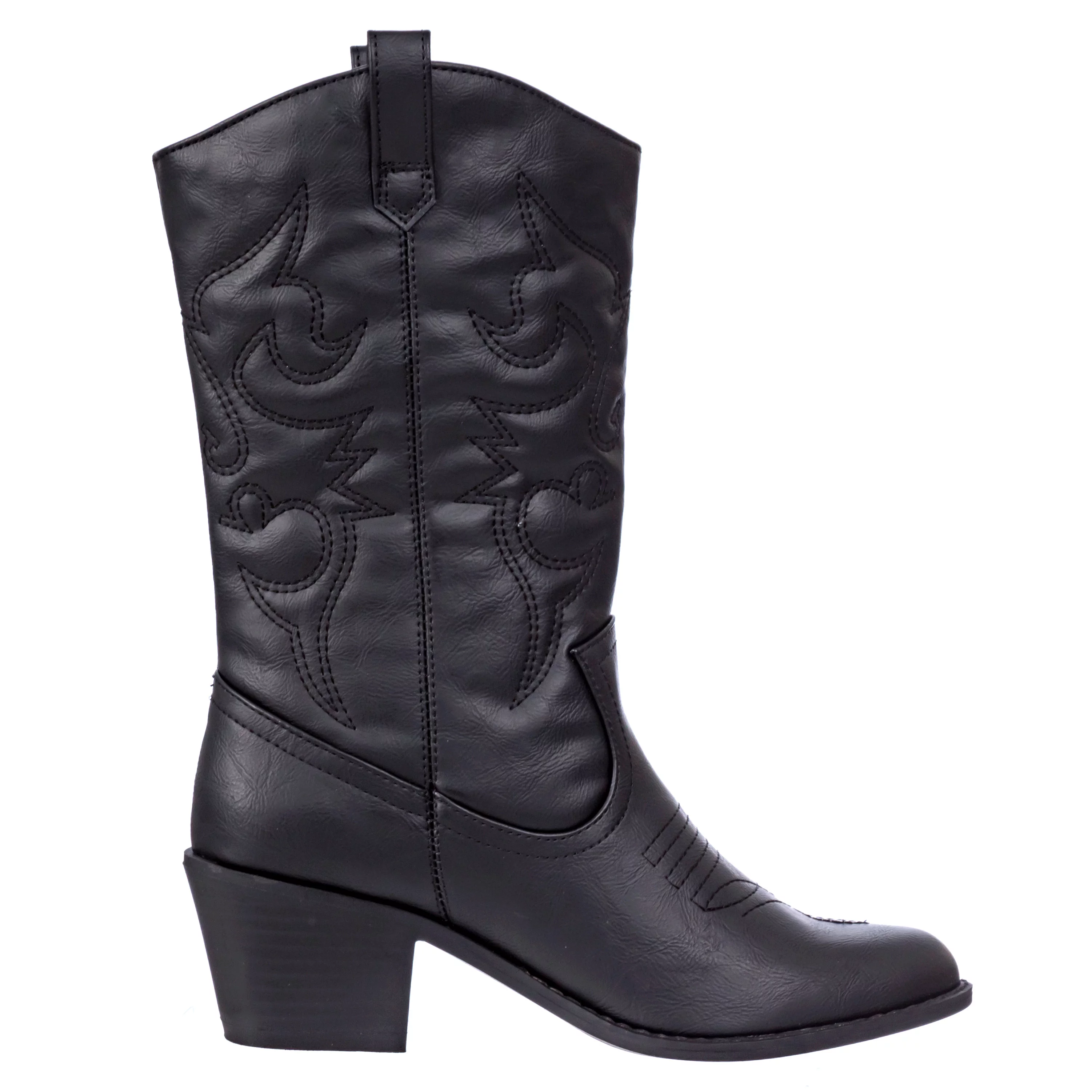 Charles Albert Cowboy Boots for Women Mid-Calf Western Cowgirl Boots