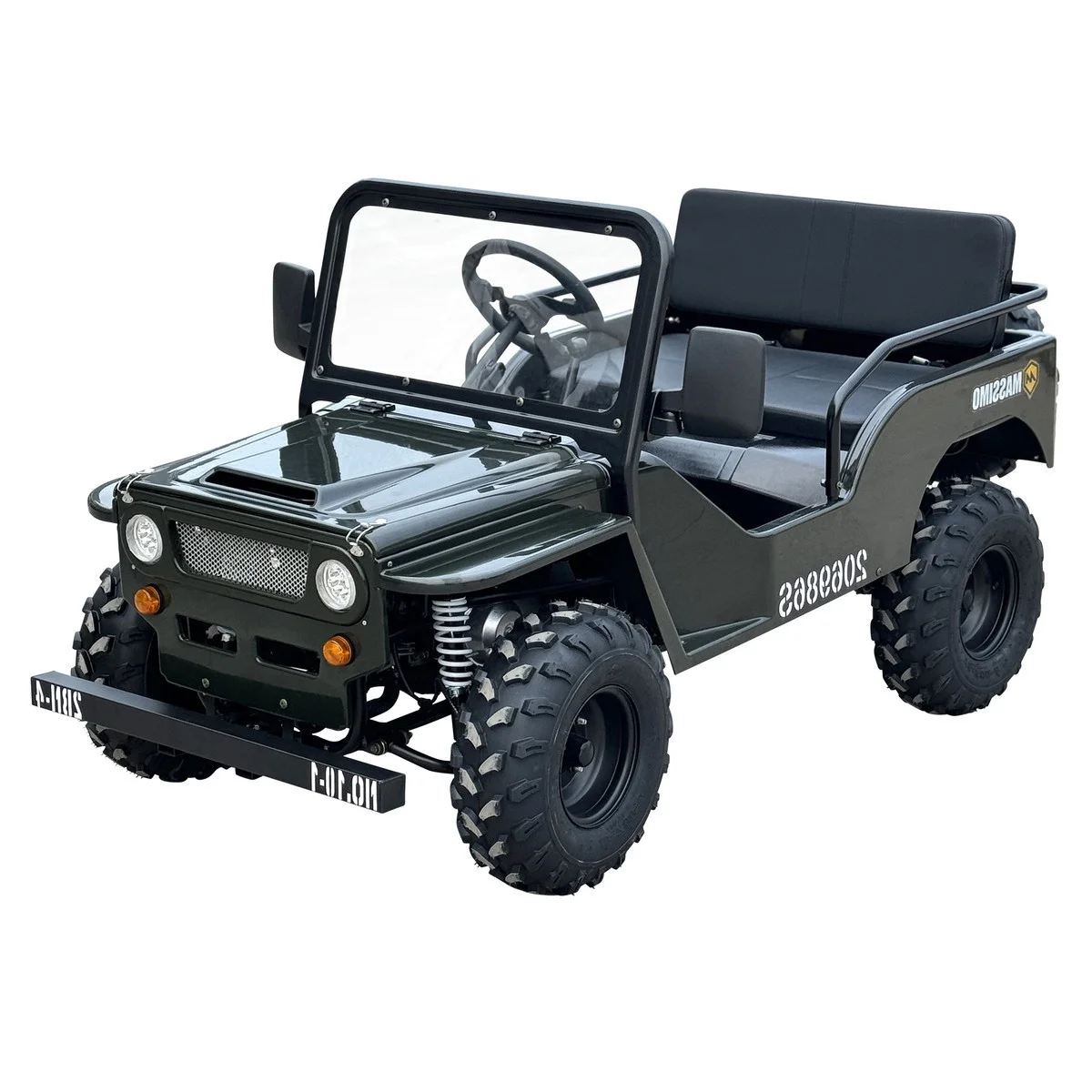 Massimo Mini 125 | 4 Stroke 9HP 2WD (Go Kart) (Green)