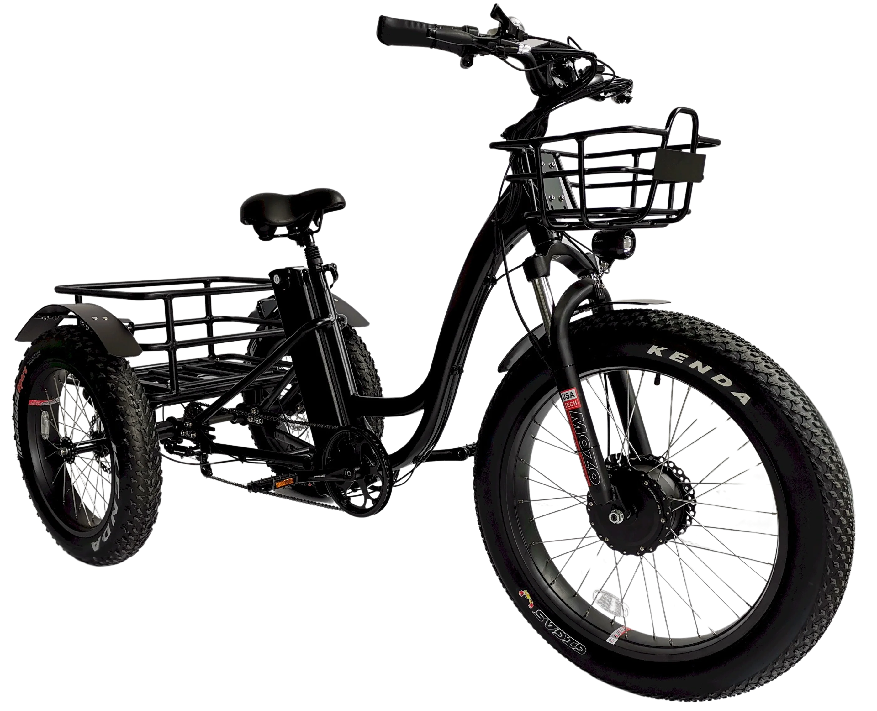 Three Wheel Bike Off Road Adventure Fat Tire Electric Tricycle Trike