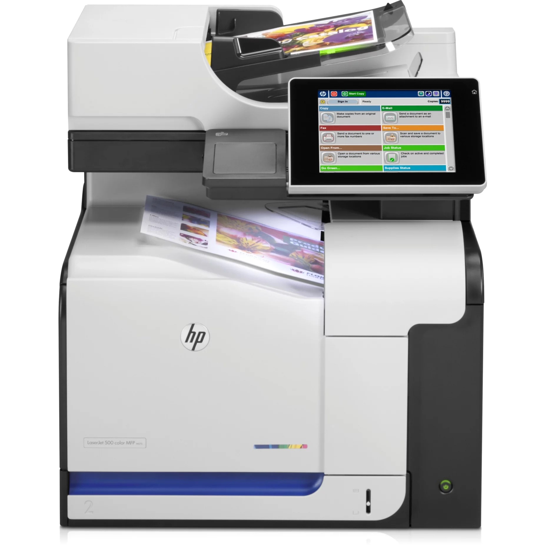 HP LaserJet M575DN Laser Multifunction Printer, Color