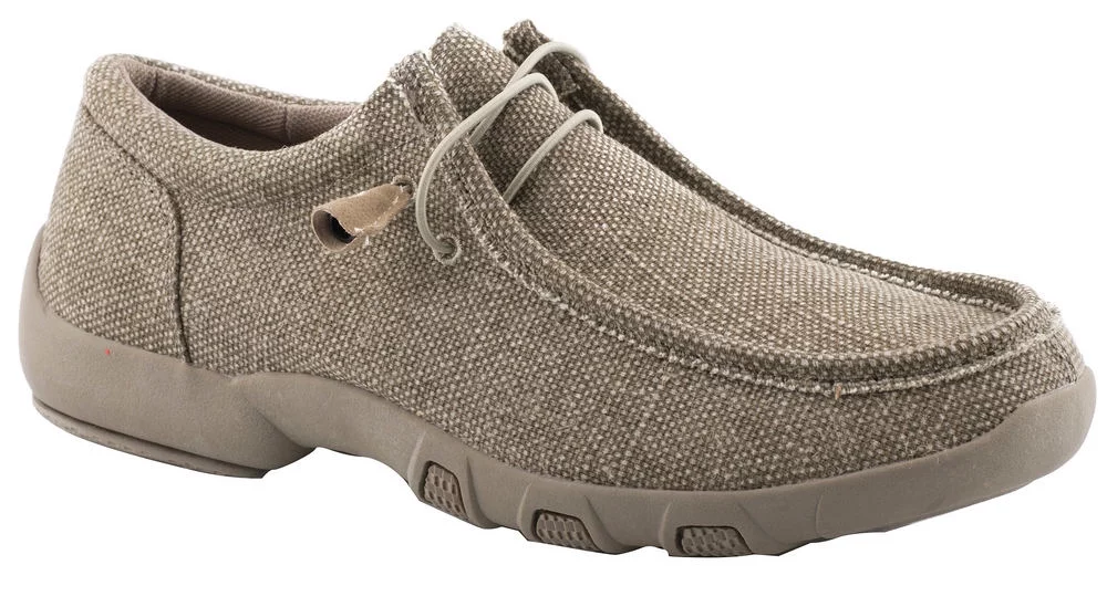 Roper Footwear Men`s Roper Khaki Canvas Chukka Khaki 7.5 D