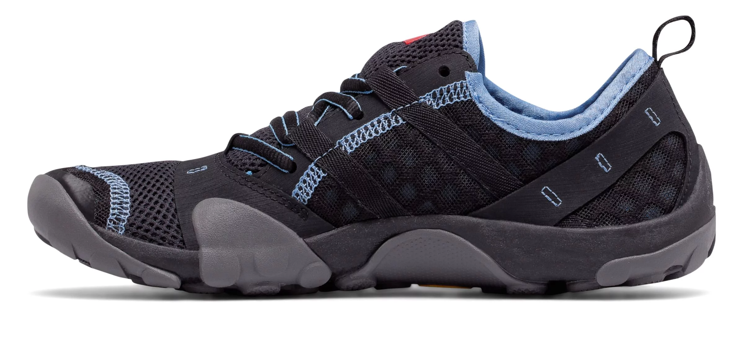 New Balance Women's Minimus 10v1 Trail Shoes Black with Blue
