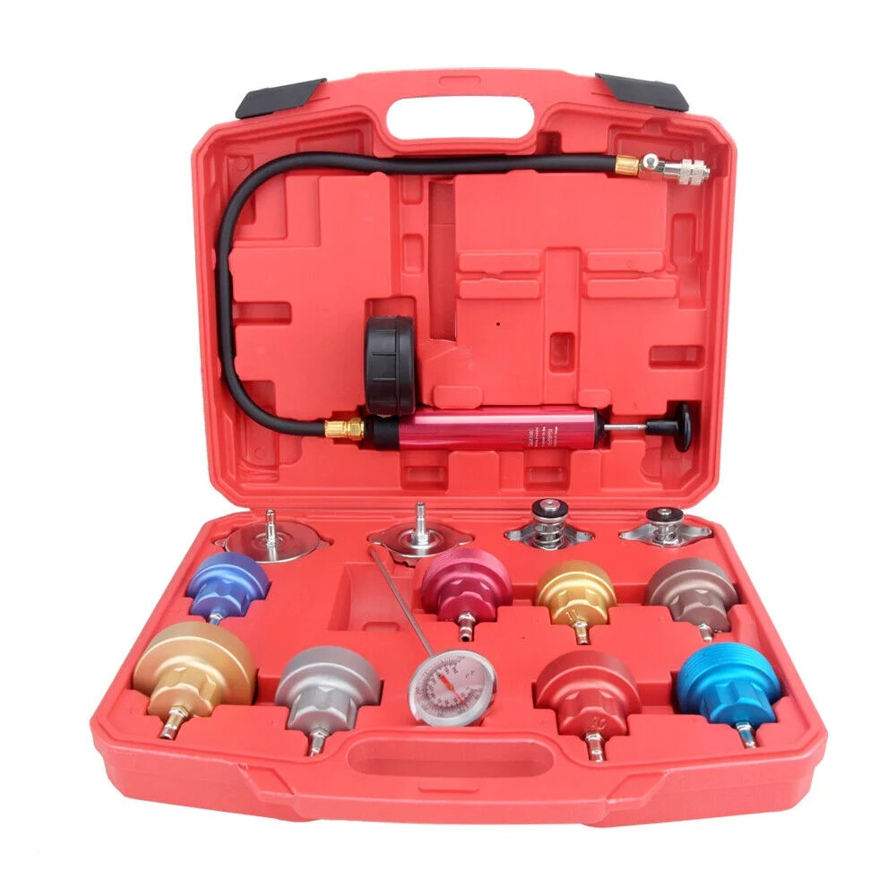 Pressure Tester Cooling System Radiator Coolant Head Gasket Leak Detector