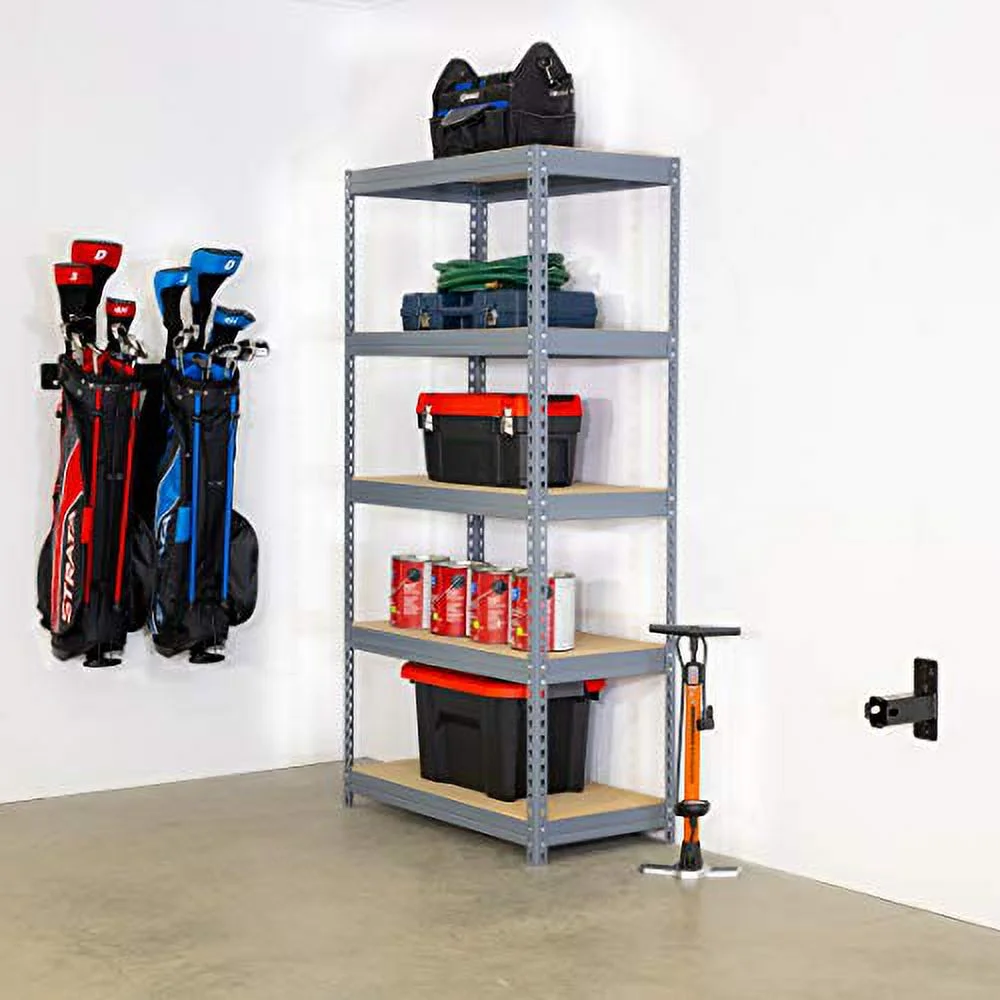 StoreYourBoard Hitch Wall Mount, Bike and Cargo Rack Hanging Garage Organizer, Trailer Hitch Receiver Storage, Holds Max 175 lbs (1.25 inch)