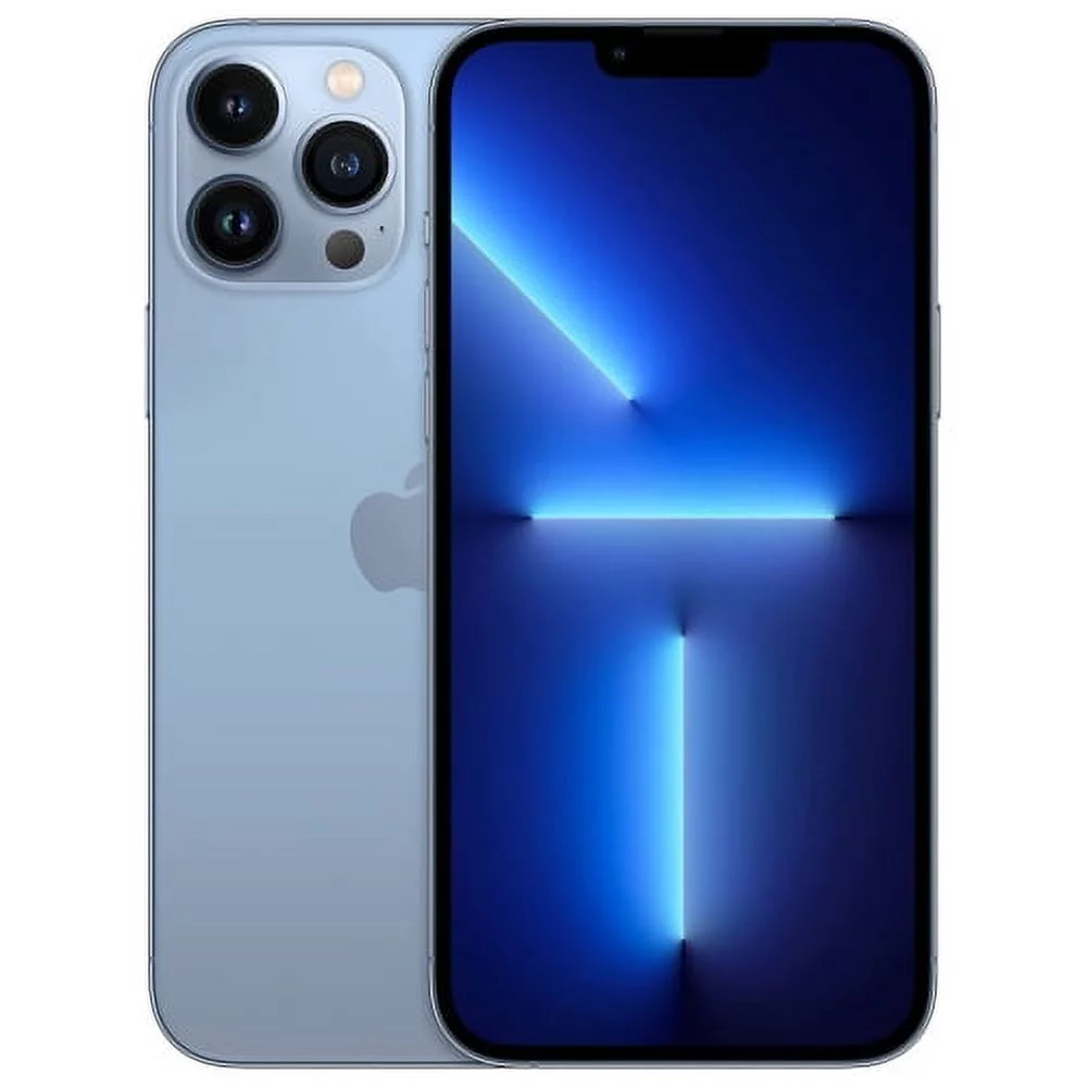 Restored iPhone 13 Pro Max Unlocked (CDMA + GSM) 128GB Sierra Blue (Refurbished)