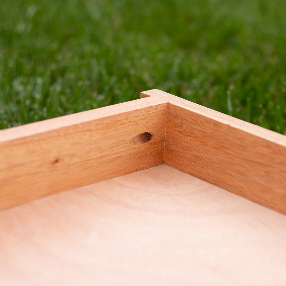2x3 American Cornhole Association Backyard 2300 Raw Wood Panel Recreational Cornhole Boards