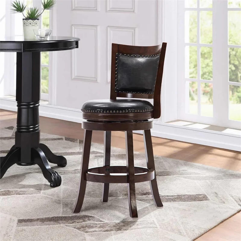 Boraam Bristol Counter Height Swivel Counter Stool - Cappuccino
