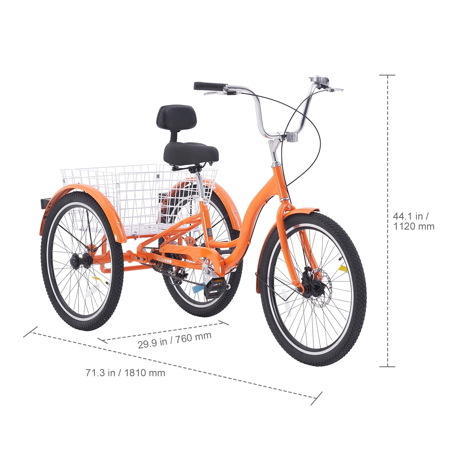 SKYSHALO 3 Wheel 24