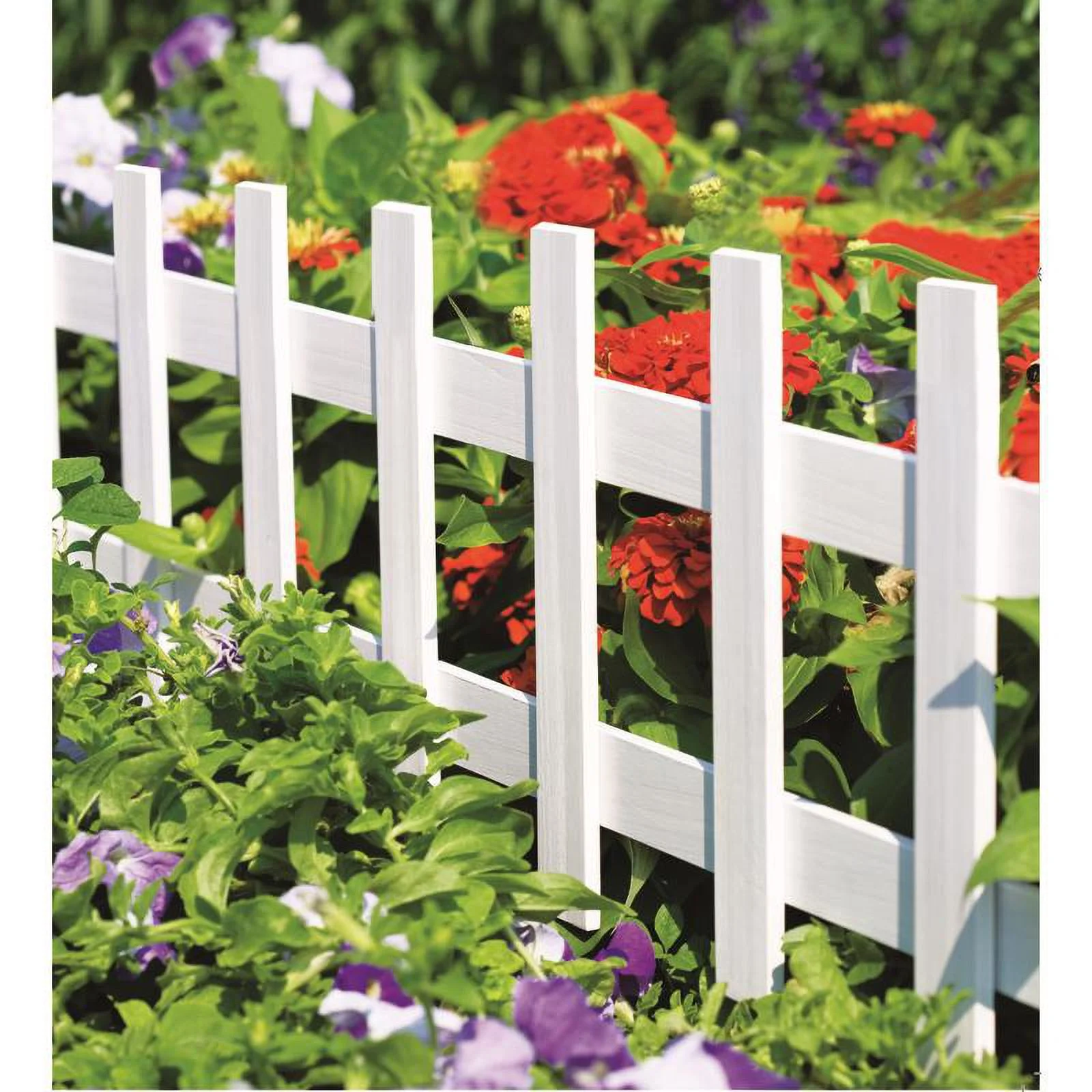 Greenes Fence White Wood Picket Fence