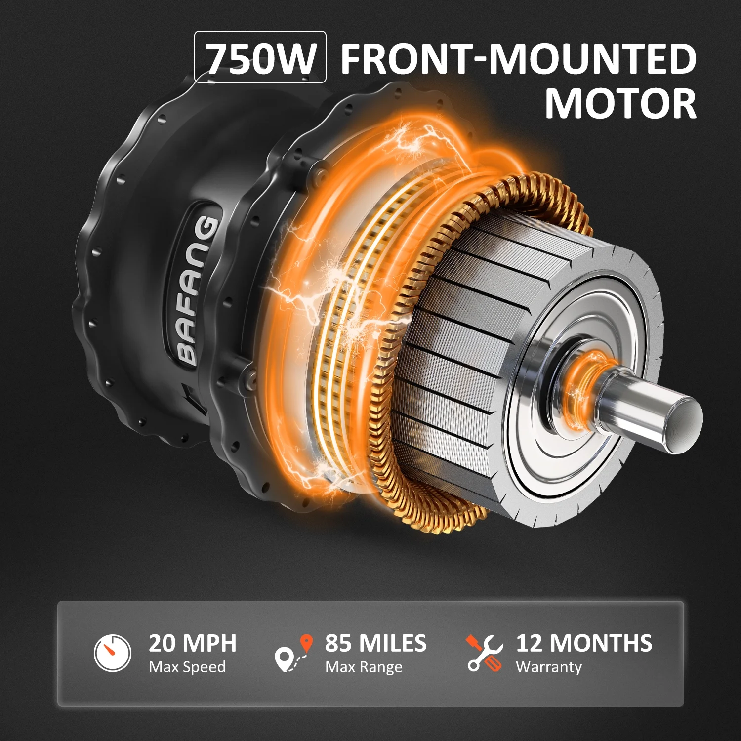Addmotor Electric Tricycle for Adults, 750W 85MI Dual Suspension Electric Trike, 20'' Fat Trie 48V 20Ah Removable Battery, Beach Cruiser 3 Wheel Electric Bike with Parking Brake & Banana Seat, M-366X