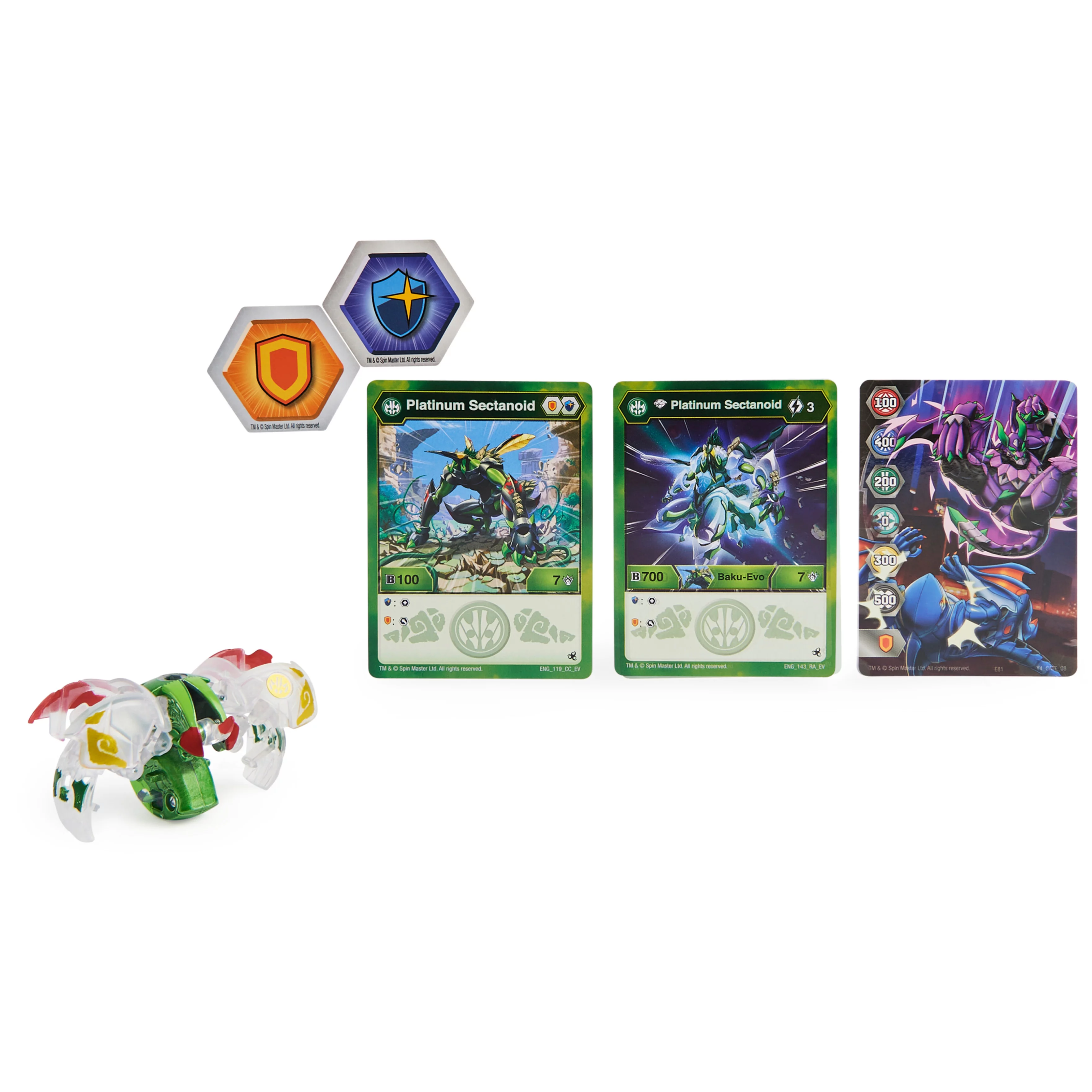 Bakugan Evolutions Platinum Sectonoid (Diamond)