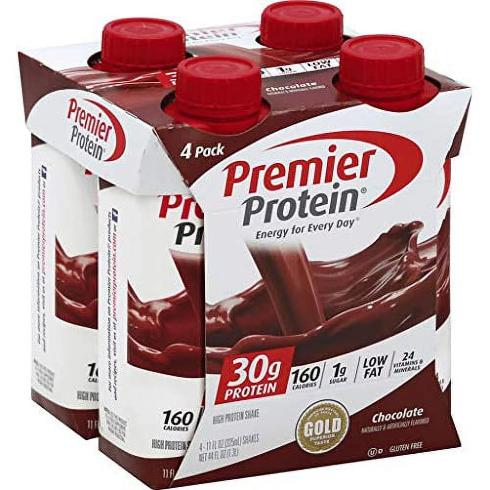 PREMIER PROTEIN  CHOCOLATE SHAKES 18 -11oz SHAKES