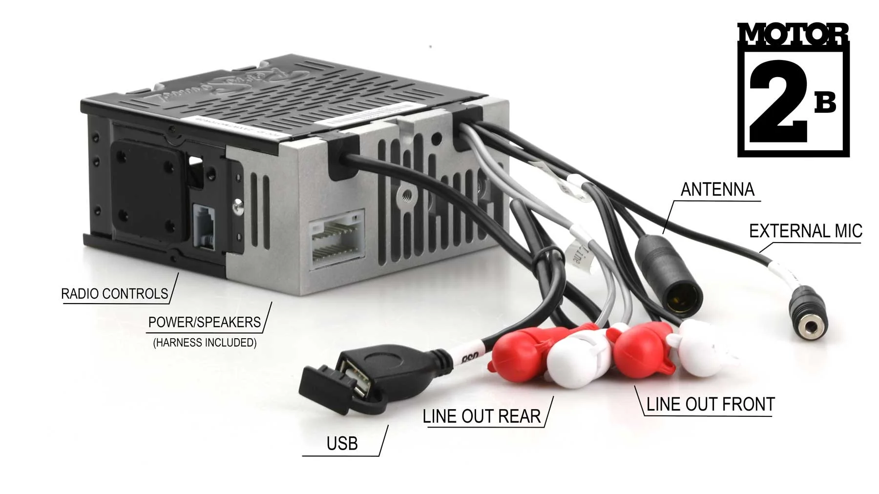 RetroRadio Compatible with 1973-87 GMC C/K Series Truck Features Include Bluetooth, USB, AM/FM HBC-M2-216-03P-73PG1