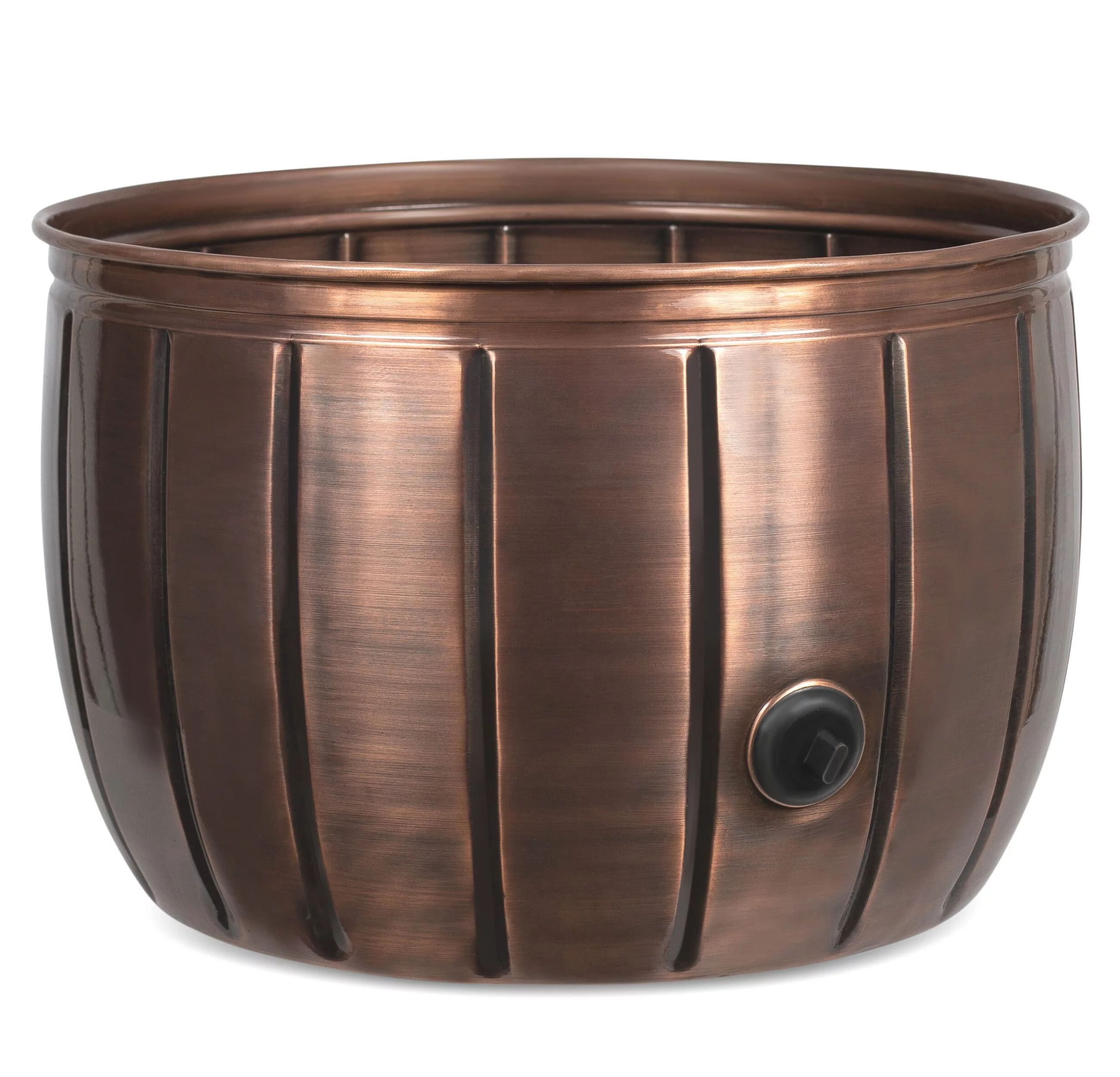 BirdRock HomeDecorative Water Hose Pot - Antique Copper - 100 ft Hose