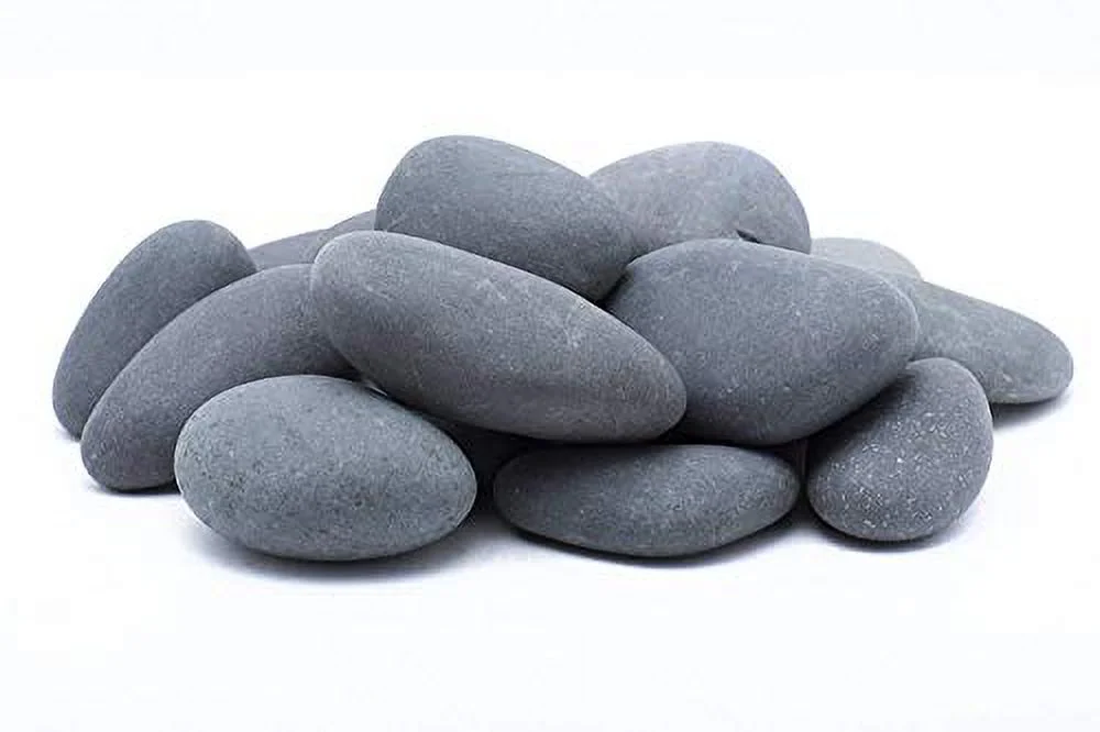 LF Inc. 50 Lb. Premium Large Mexican Beach Pebbles 3-5 inches, Decor, Garden, Landscape