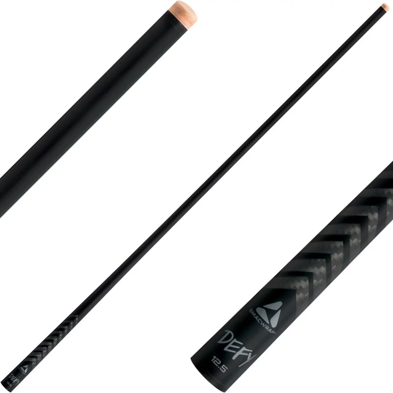 McDermott Defy Carbon Fiber 12.5mm 29 in. Billiards Pool Cue Shaft (3/8x10, .855)