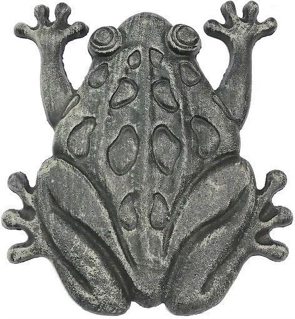 Upper Deck Cast Iron Frog Garden Stepping Stone Step Tile