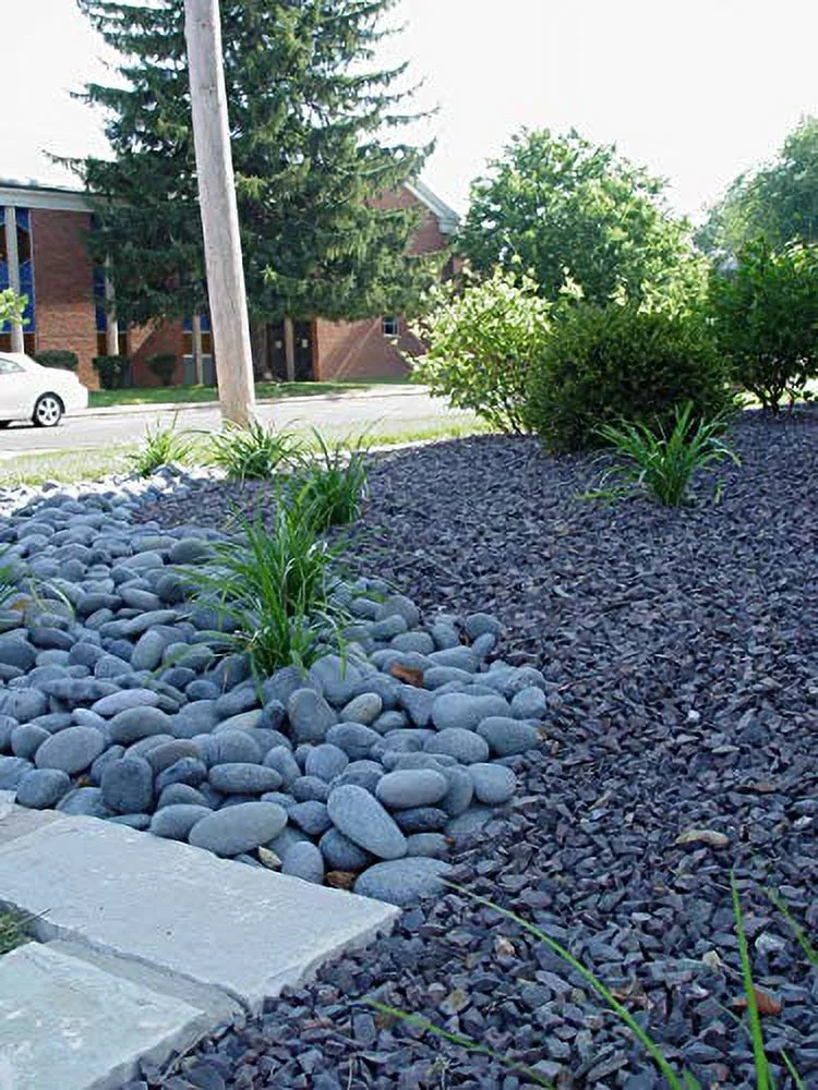 LF Inc. 50 Lb. Premium Large Mexican Beach Pebbles 3-5 inches, Decor, Garden, Landscape