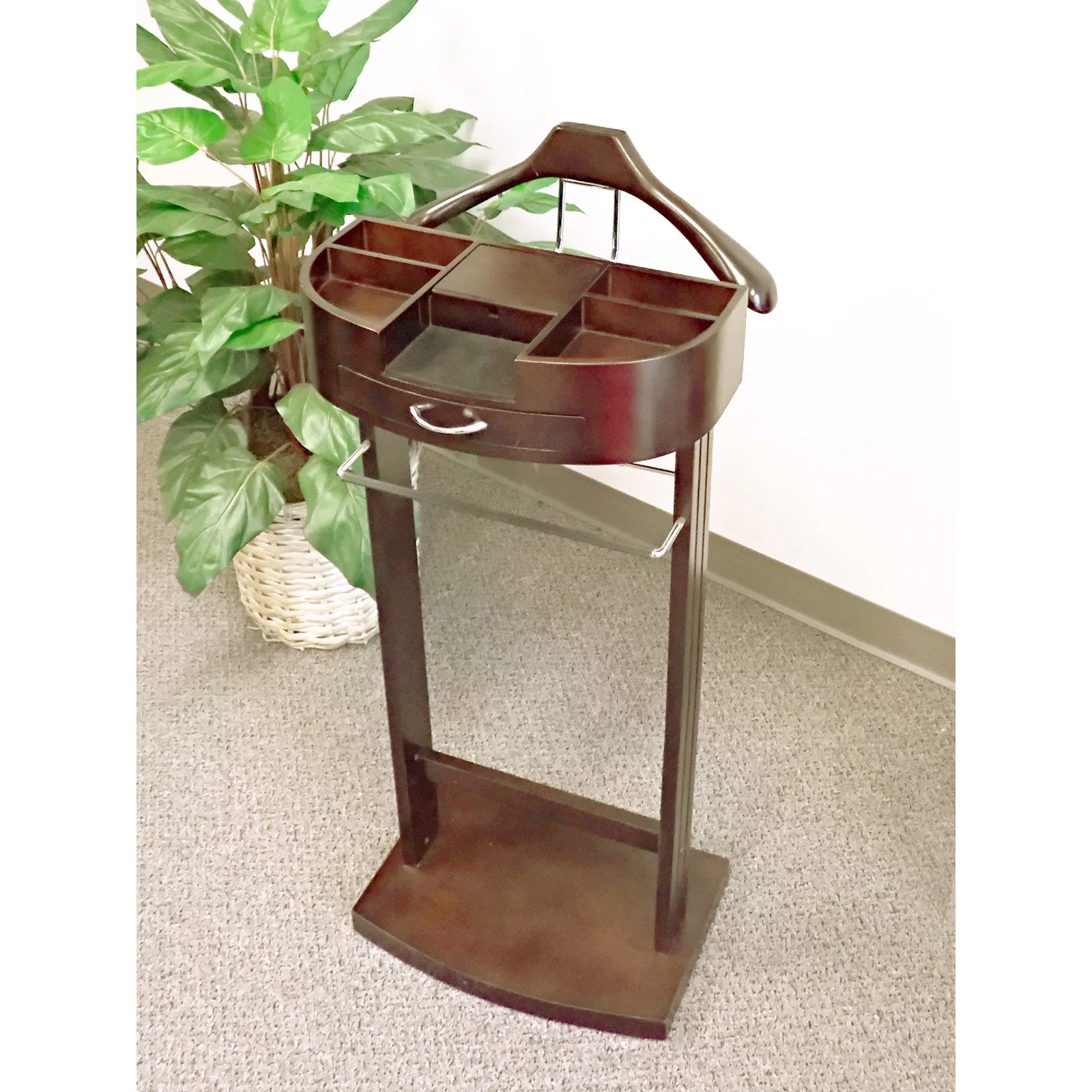 Proman Products Wardrobe Valet w/contour hanger