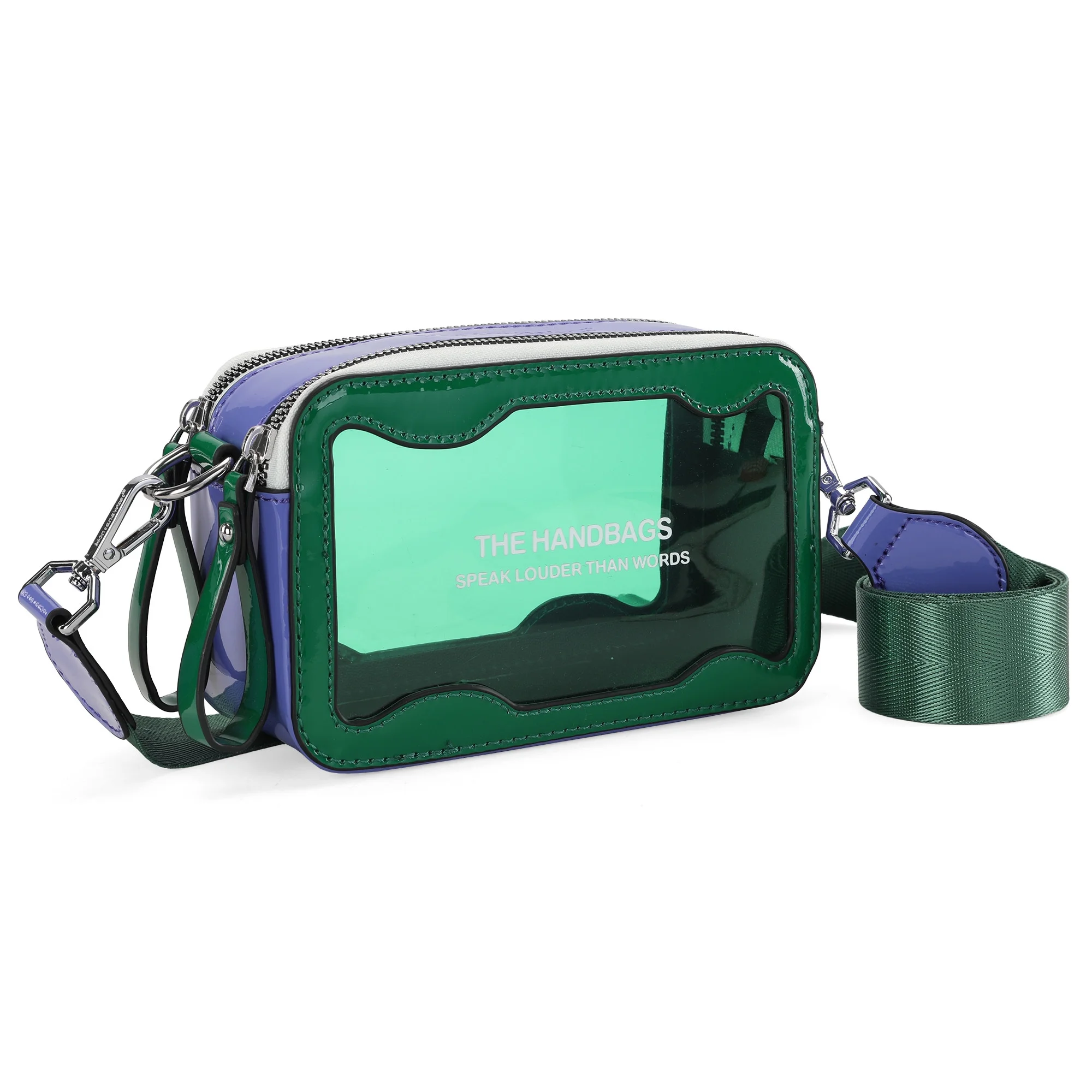 Montana West Clear Crossbody Bag Clear Stadium Bags for Women Shoulder Transparent Purse Cell Phone Bag