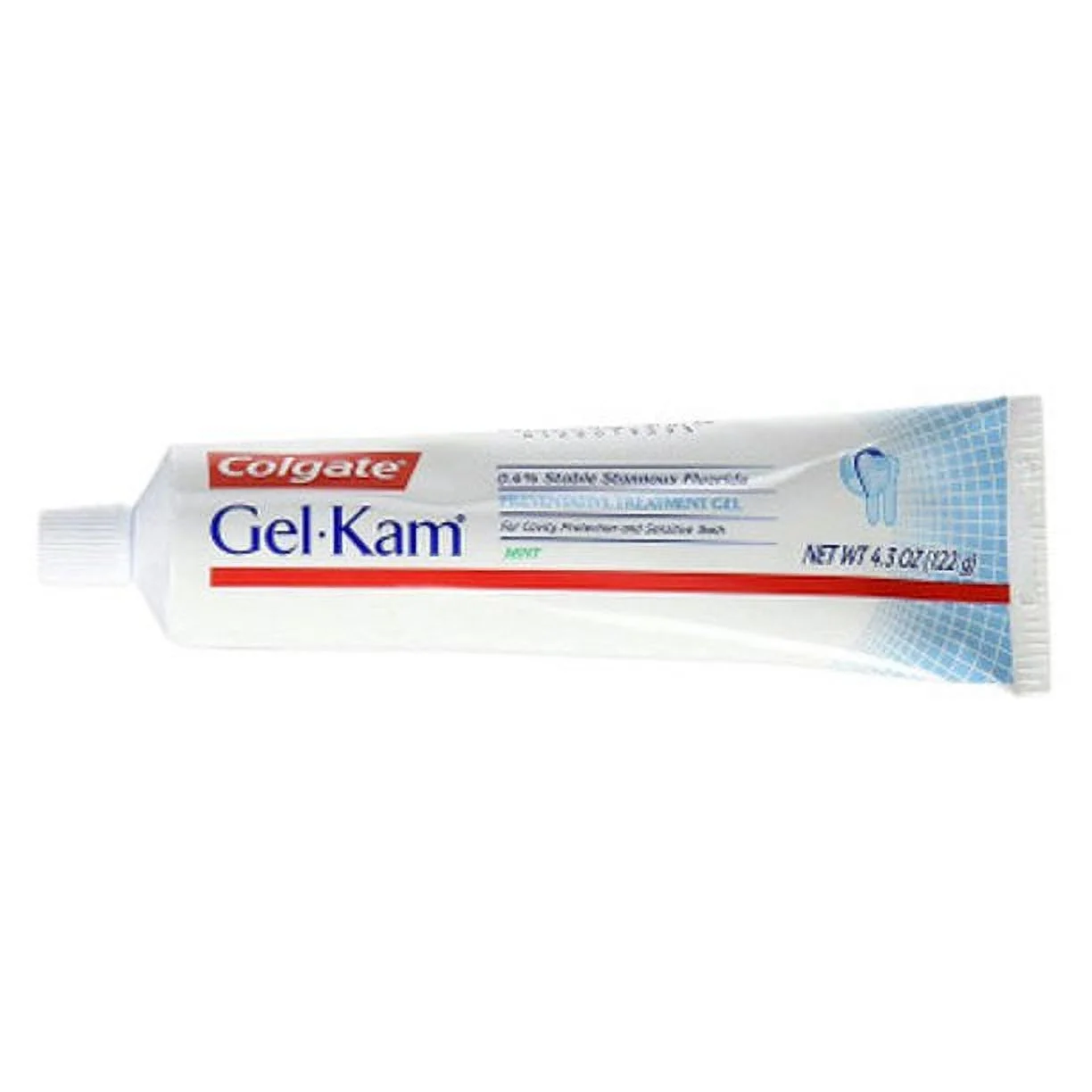 Colgate Gel-Kam Fluoride Preventive Treatment Gel, Mint Flavor, 4.3 Ounce, 2 Pack