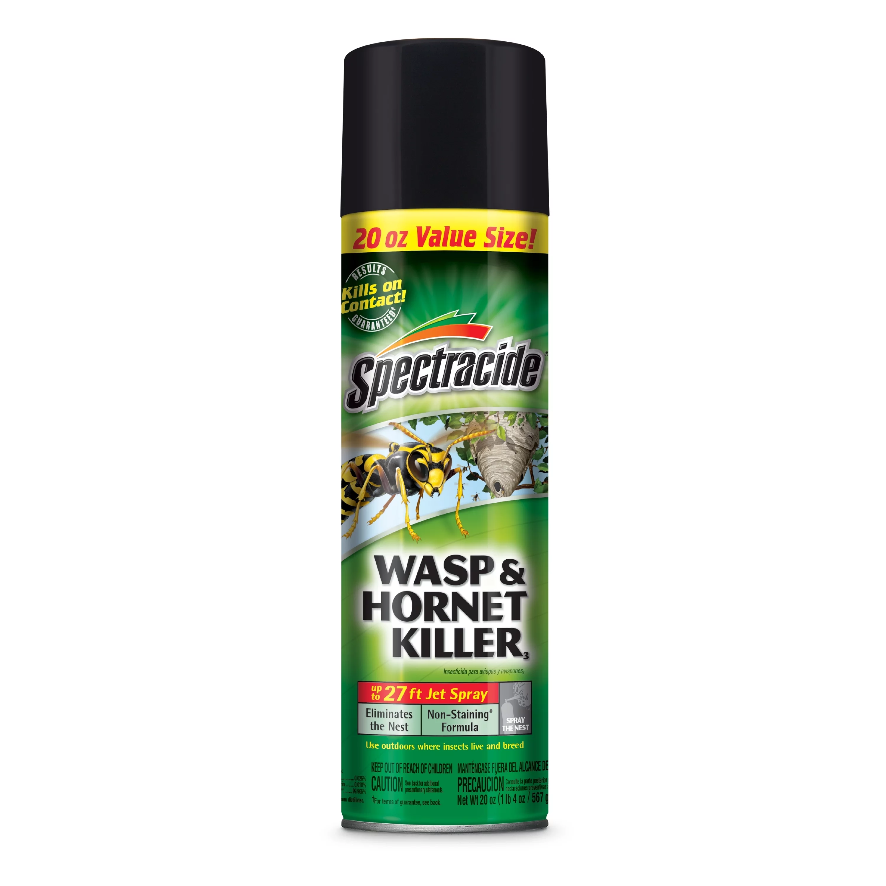 Spectracide Wasp & Hornet Killer Aerosol Spray, 20 Oz., 3 Count
