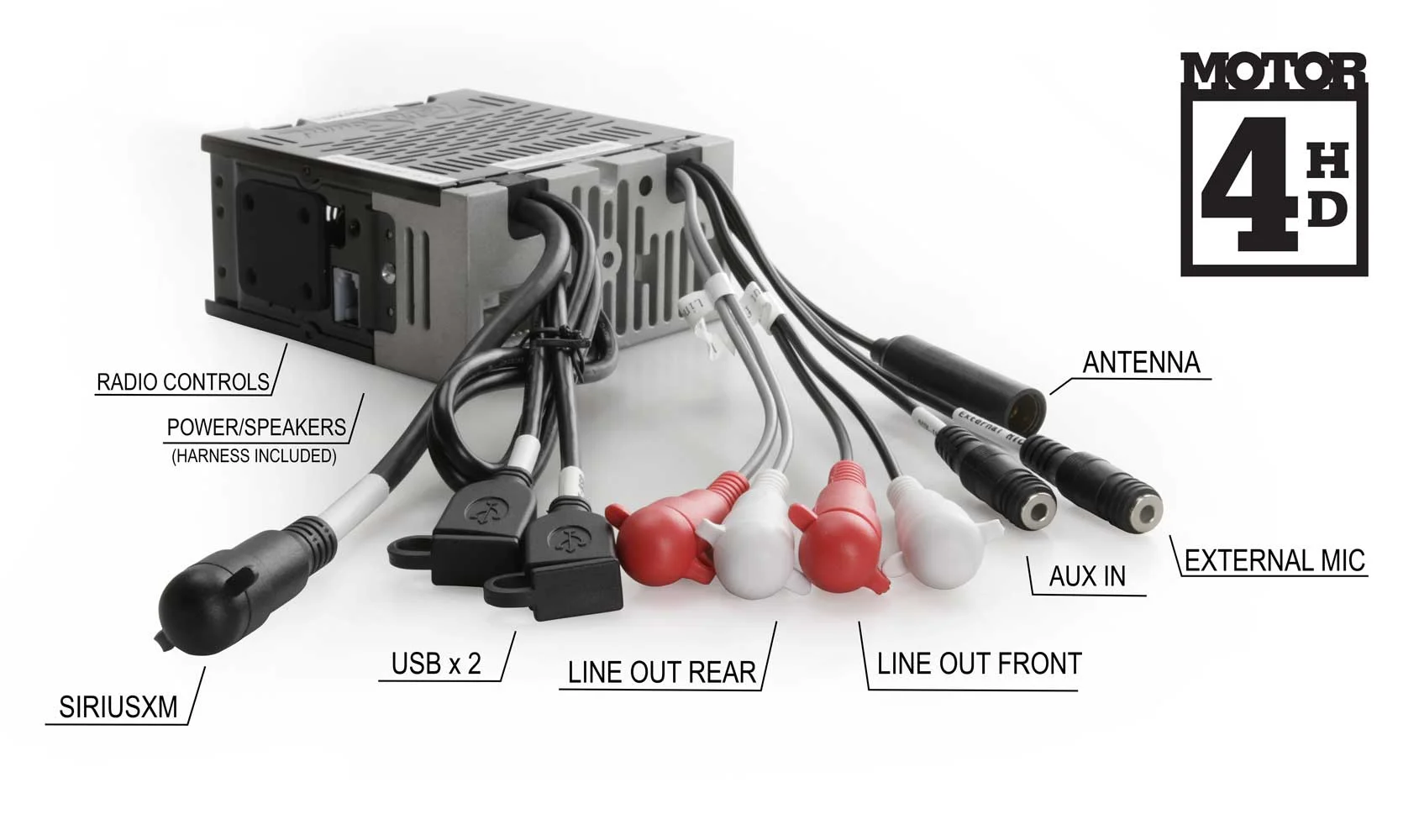 RetroRadio Compatible with 1977-79 Lincoln Continental Mark V Features Include Bluetooth, HD, SiriusXM Ready, AM/FM LC-M4-121-55-75L3