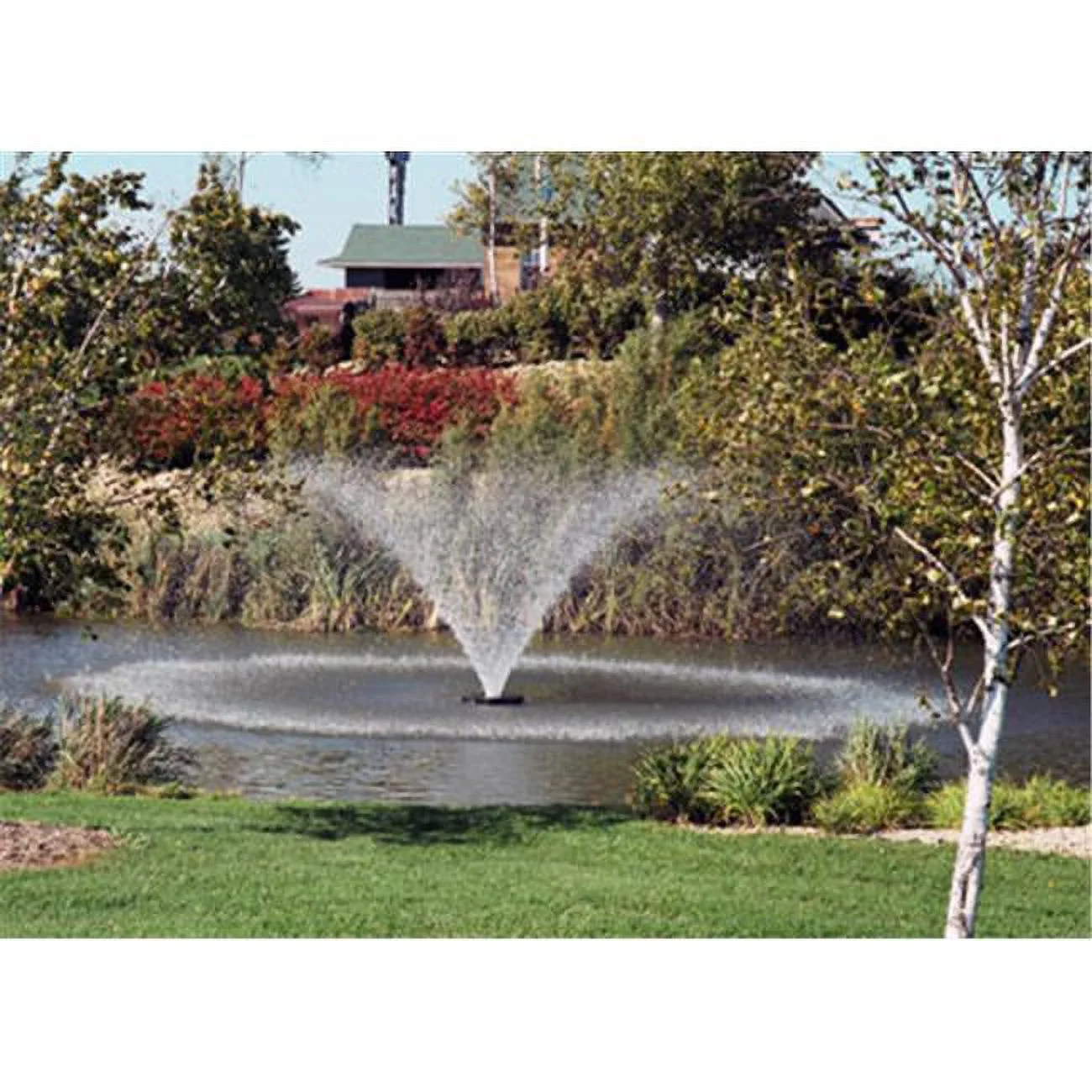 Kasco VFX Series Aerating Pond Fountain - 1 Horse Power 240V Single Phase with 100 ft Electric Power Cord | Pond Aerator Pump for Ponds & Lakes | Efficient Pond Aeration Systems