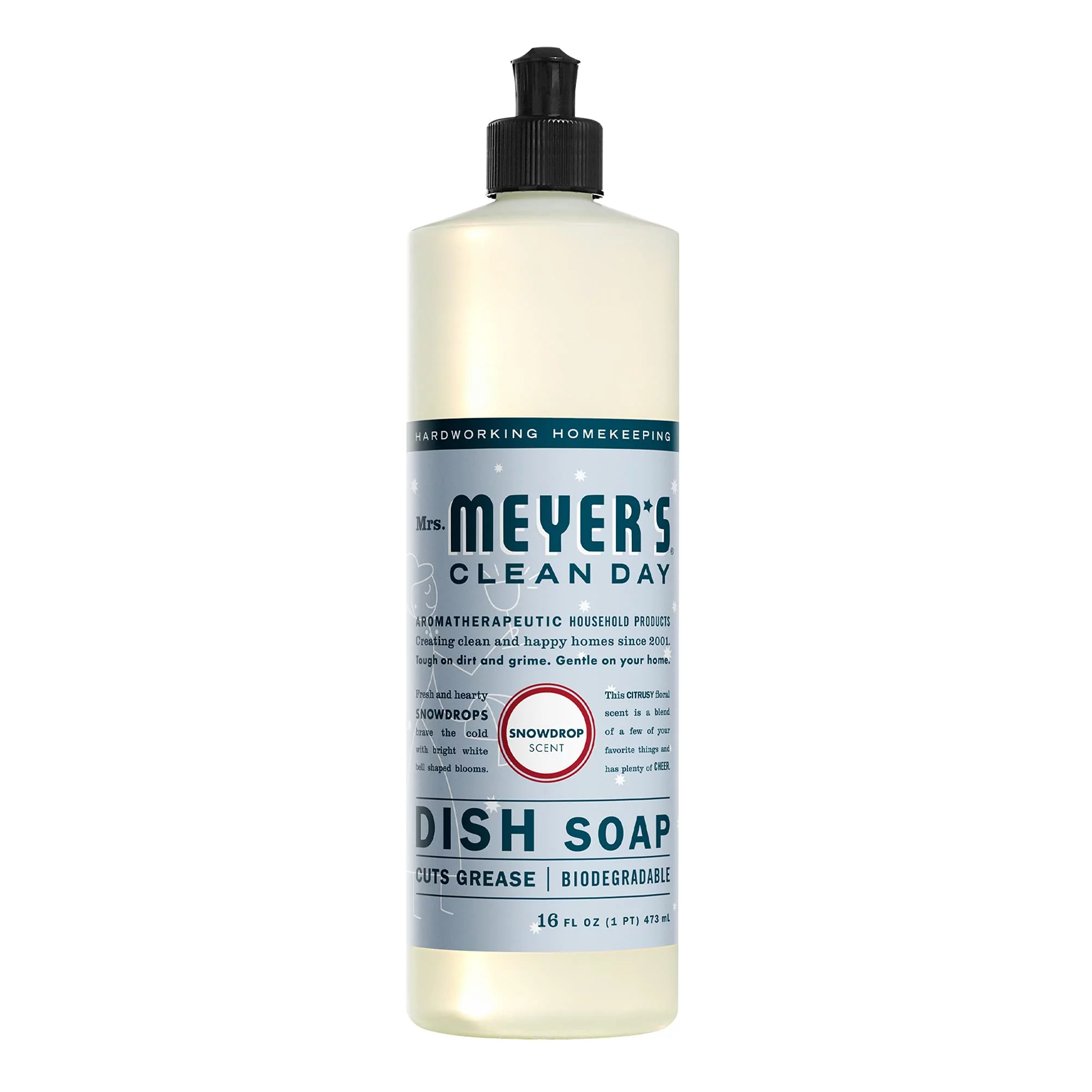 Mrs. Meyer's Clean Day Snowdrop Dish Soap 16 fl. oz.