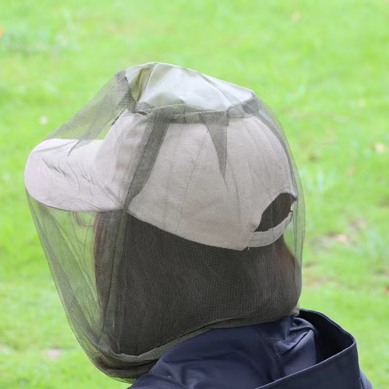 Mosquitoes Hat Net Outdoor Face Neck Fly Netting Hoods from Bugs Fishing Mosquitoes Bees Hat Mesh Garden Supplies