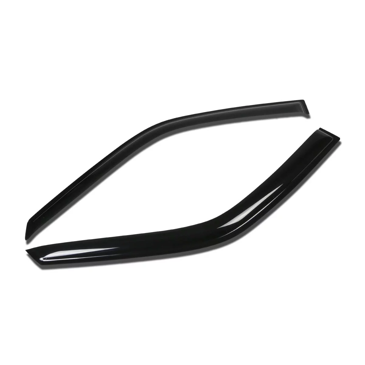 DNA Motoring WVS-220 For 1999 to 2003 Chevy Tracker / Suzuki Vitara 2pcs Window Vent Visor Deflector Rain Guard (Dark Smoke) 00 01 02