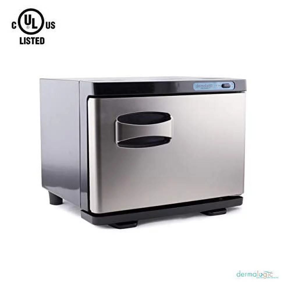 DERMALOGIC Towel Warmer, STAINLESS Hot Towel Heater Warmer Cabinet 2 in 1 Electric Equipment 8L Massage Facial Spa Beauty Salon Nails Shop GYM Home and Commercial