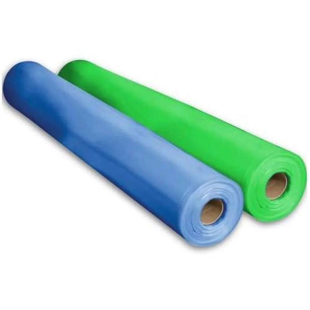 Concrete Vapor Barrier  10 Mil  (7' X 105')  Heavy Duty Plastic Tarp, Polyolefin Vapor Barrier Plastic Sheeting, Painters Tarp, Roll Of Heavy Duty Plastic