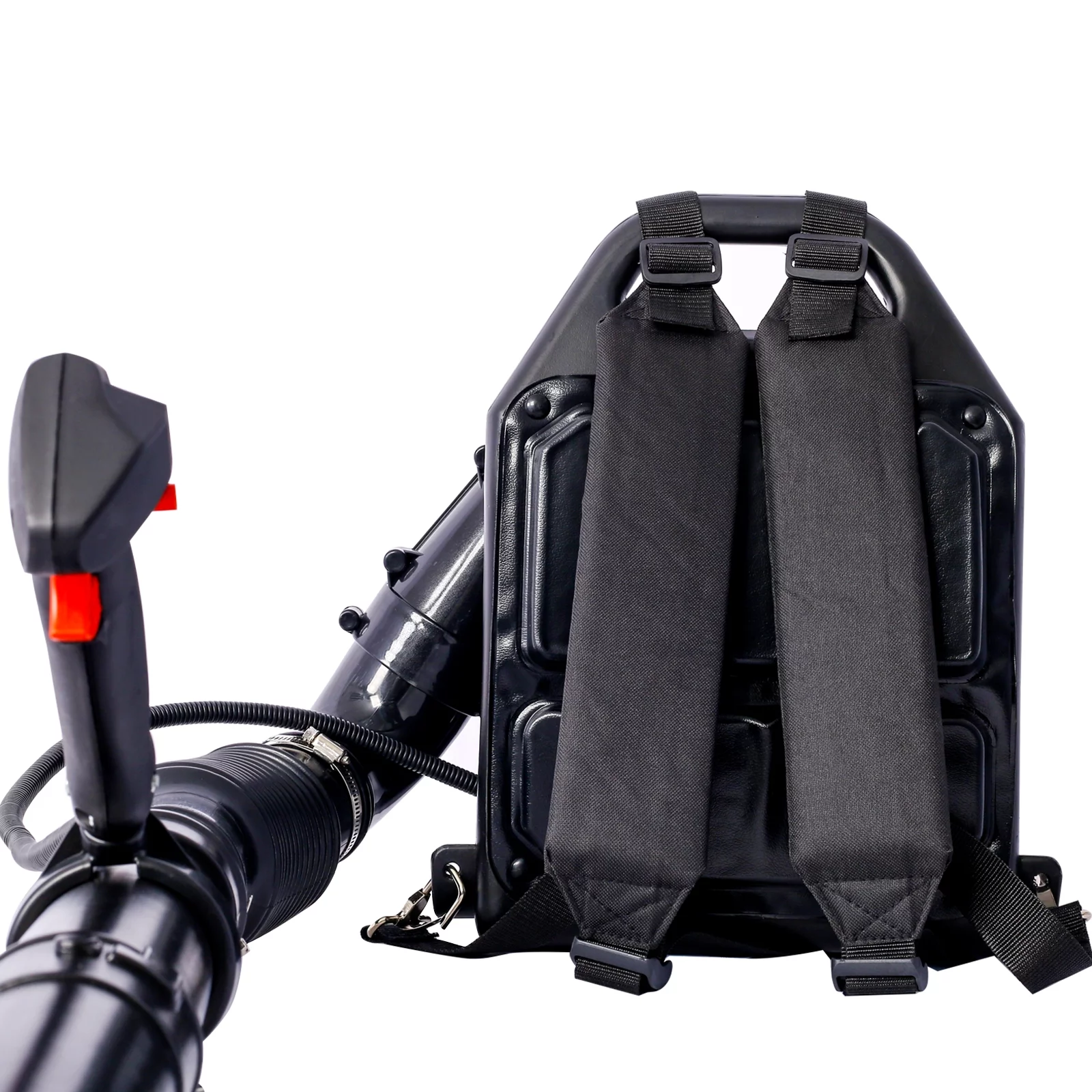 52CC 2-Cycle Gas Backpack Leaf Blower with extention tube,green
