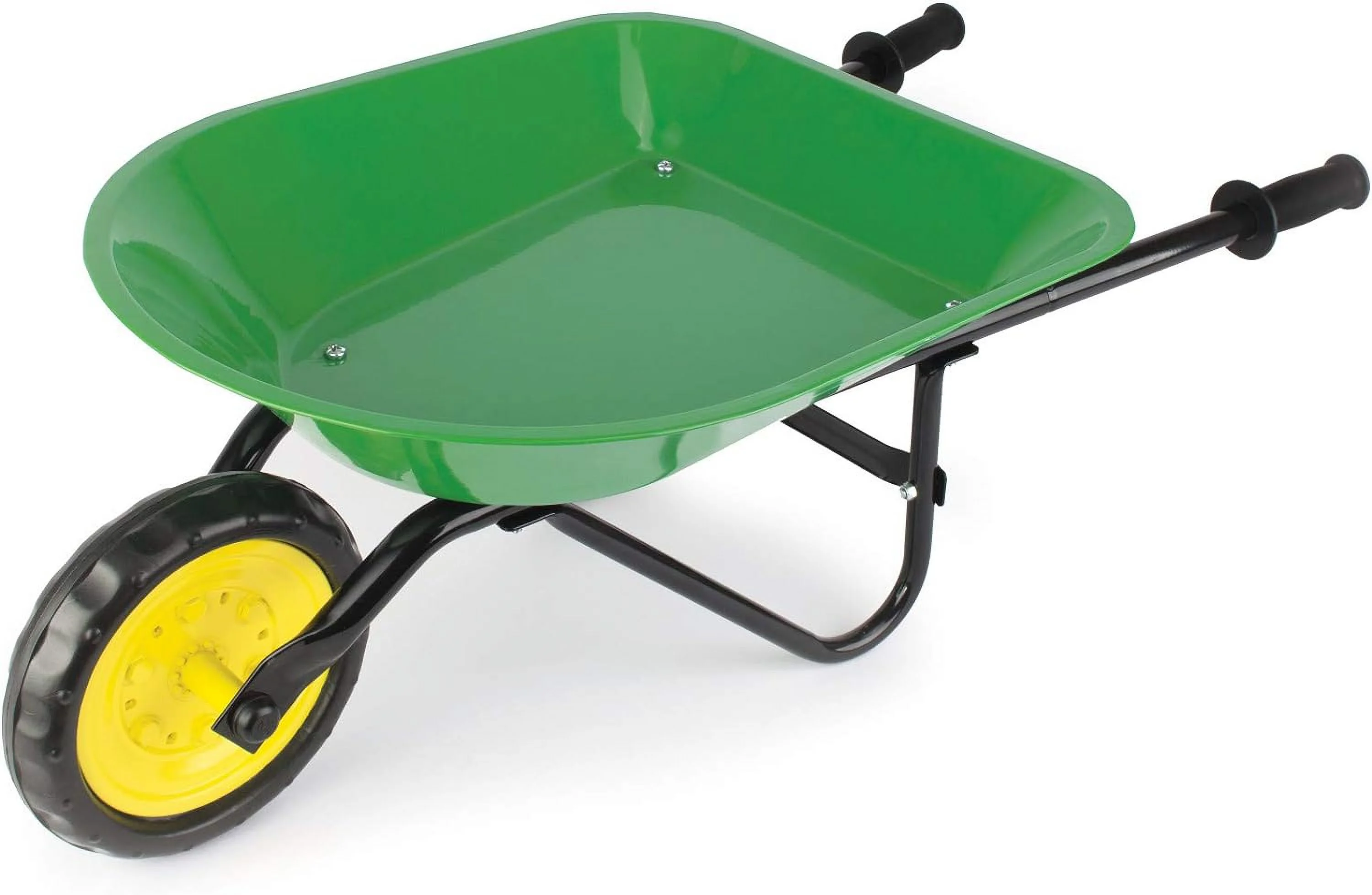 Kids Wheelbarrow - 34 Inch - Kids Gardening Tools - John Deere Toys - Ages 2 Years and Up