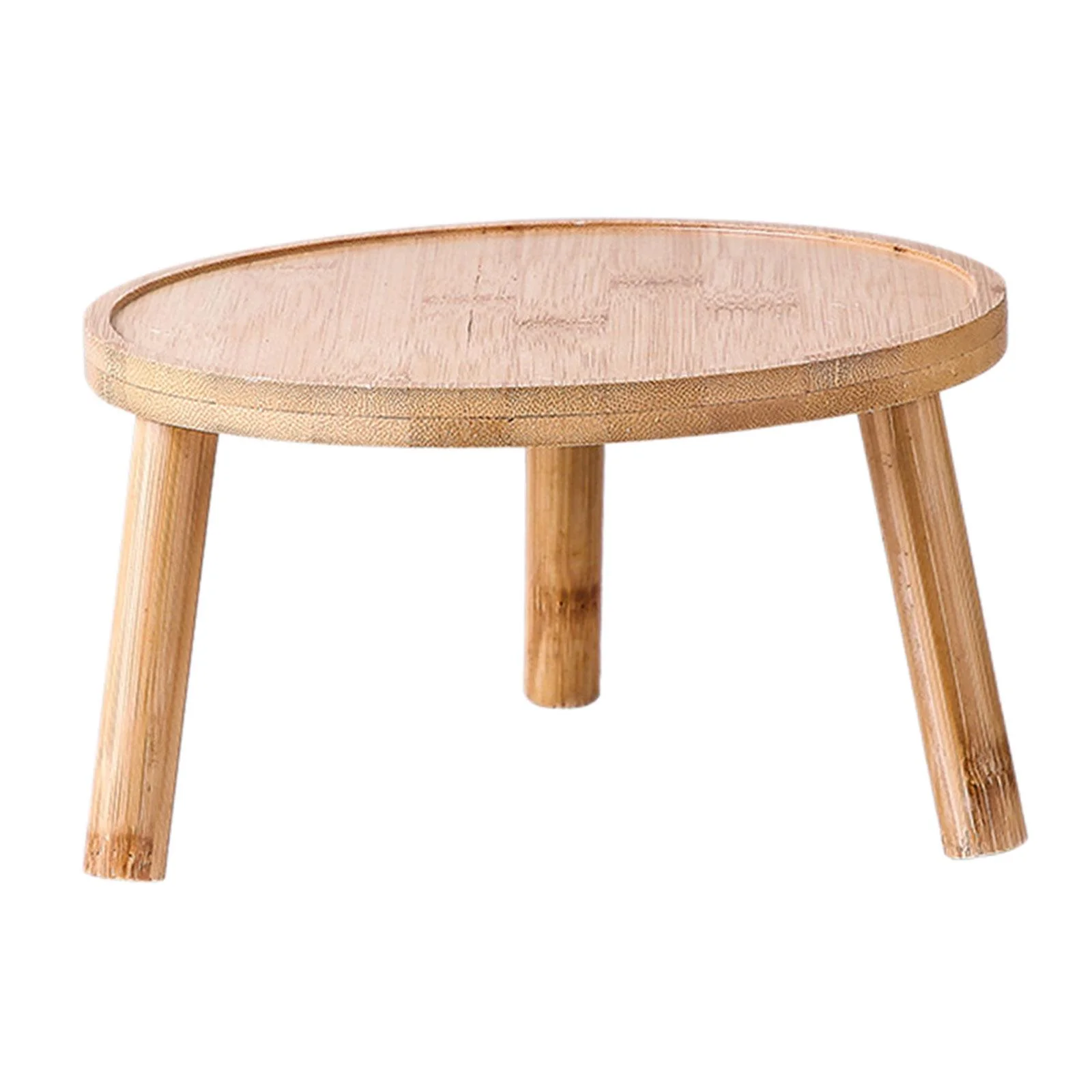 Miulika Flowers Pot Holder Planter Rack Indoor Balcony Garden Wooden Plant