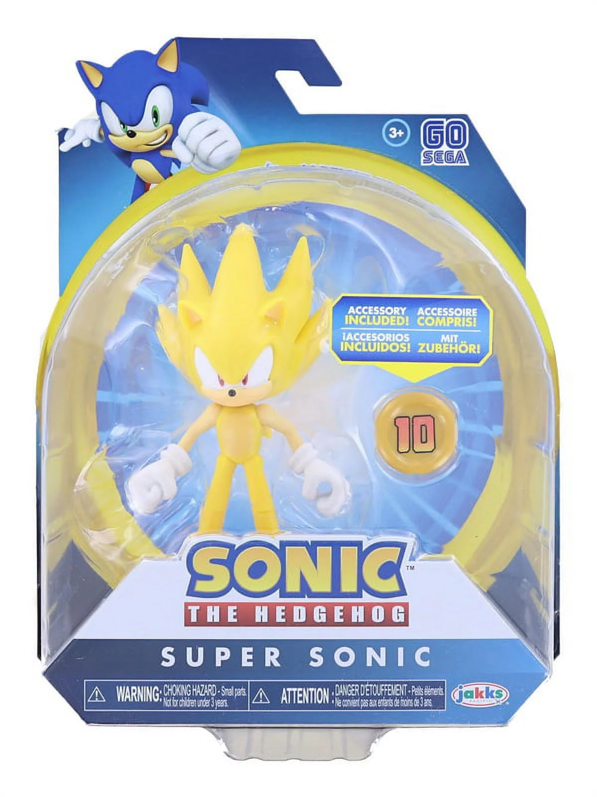 SONIC 4IN FIG SUPER S WRING