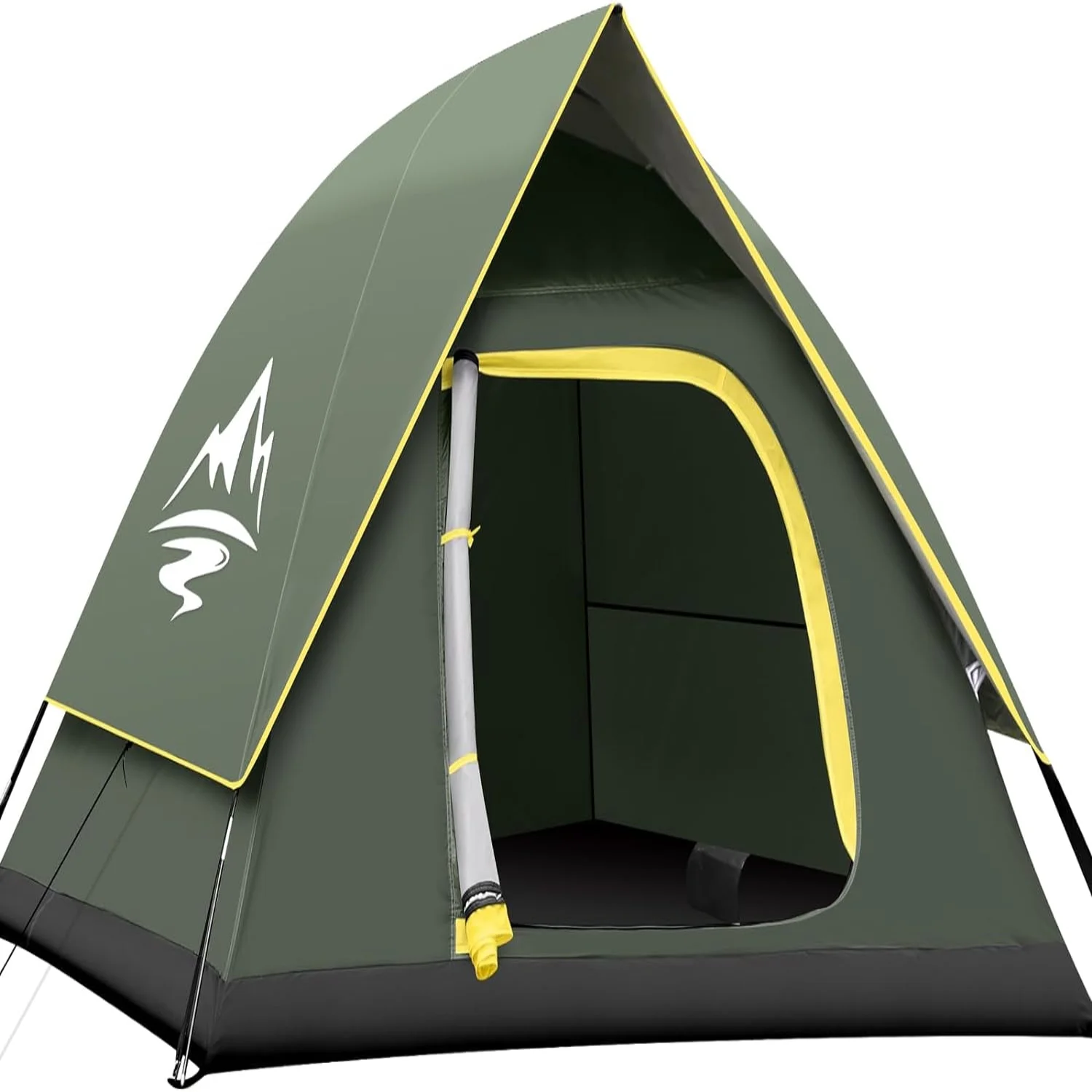 Camping Tent 1/2/3/4 Person Dome Tent  Windproof Waterproof Tent with Removable Rainfly & Carry Bag  Easy Set Up Backpacking Tents for Camping  Hiking or Beach