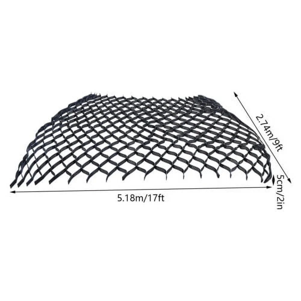 Ground Grid Paver Geocell Grid 2in Thick Geo Grid 9ft x 17ft HDPE for Gravel